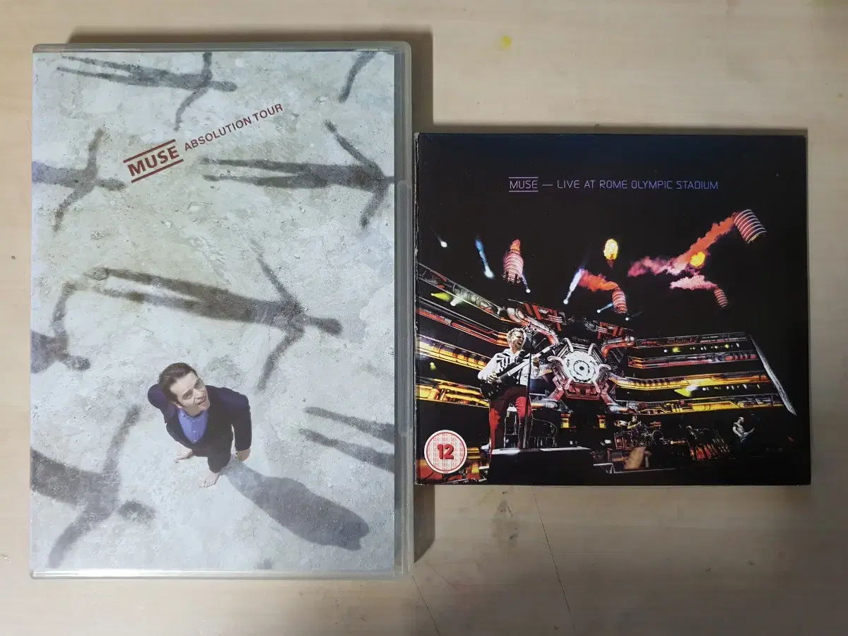 Muse 뮤즈 라이브 DVD 2종